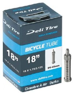 Deli Tire binnenband dv4 18 inch 45 mm 18x1.75 /2.125 40/57-355 dv