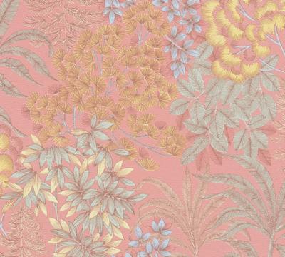 Livingwalls Metropolitan Stories. Travel Stories - Rose - Bladeren - 391284