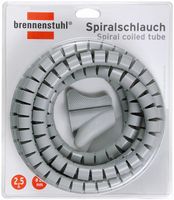 Brennenstuhl Spiraalslang L = 2,5m; Ø = 20mm grijs - 1164360 Brennenstuhl Spiraalslang L = 2,5m; Ø = 20mm grijs - 1164360