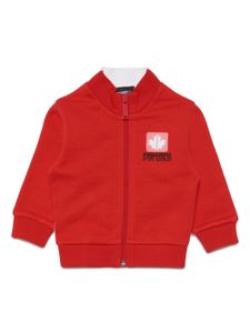 DSQUARED2 KIDS sweat bicolore - Rouge