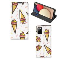 Samsung Galaxy M02s | A02s | Flip Style Cover | Icecream