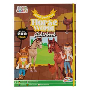 Grafix Stickerboek Magische Paarden, 200 stickers