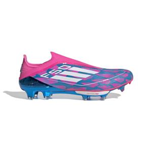 adidas F50+ Gras Voetbalschoenen (FG) Blauw Roze Wit