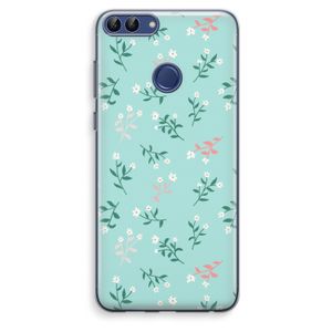 Small white flowers: Huawei P Smart (2018) Transparant Hoesje