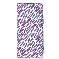 OnePlus Nord 2T Hoesje met Magneet Feathers Color