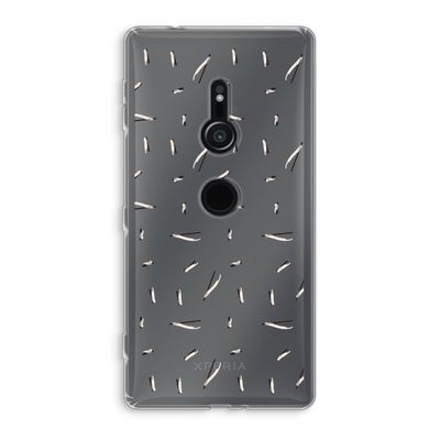 Hipster stripes: Sony Xperia XZ2 Transparant Hoesje