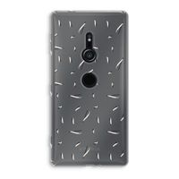 Hipster stripes: Sony Xperia XZ2 Transparant Hoesje