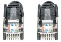 Intellinet 342032 RJ45 Netwerkkabel, patchkabel CAT 6 U/UTP 0.50 m Zwart 1 stuk(s) - thumbnail