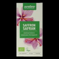 Purasana Saffraan vegan bio 60 Vegetarische capsules