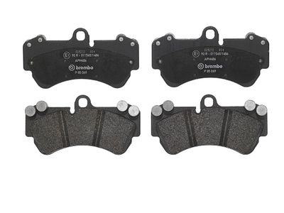 Remblokkenset, schijfrem BREMBO, u.a. fÃ¼r VW, Porsche, Mercedes-Benz