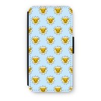 Leeuwenkoppen: iPhone 8 Plus Flip Hoesje Leeuwenkoppen: iPhone 8 Plus Flip Hoesje