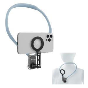 Telesin MagSafe Smartphone neck mount extra groot - Sky Blue
