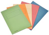 Class&apos;ex dossiermap, 3 kleppen ft 23,7 x 34,7 cm (voor ft folio), geassorteerde kleuren