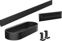 Hansgrohe WallStoris Bundelset Douche 50 cm Mat Zwart - thumbnail