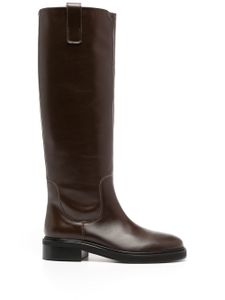 Aeyde bottes Henry 45 mm - Marron