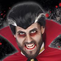 Halloween pruik 42729 Brunette