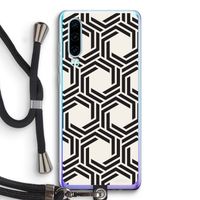 Geometrisch patroon: Huawei P30 Transparant Hoesje met koord