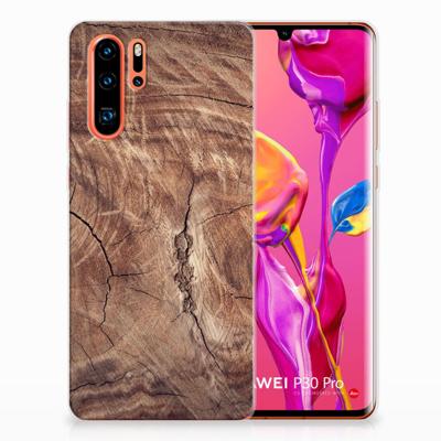 Huawei P30 Pro | Bumper Hoesje | Tree Trunk