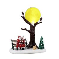 Kerstdorpminiatuur North Pole Romance 12x18x21 cm - Lemax