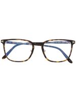 TOM FORD Eyewear lunettes de vue à monture ronde - Tons neutres