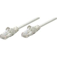 Intellinet 319867 RJ45 Netwerkkabel, patchkabel CAT 5e U/UTP 7.50 m Grijs 1 stuk(s)