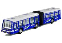 Viking Choice  Speelgoed auto Bus 41,5 cm lang - blauw - frictie aandrijving - thumbnail