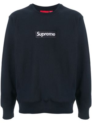 Supreme sweat à logo - Bleu