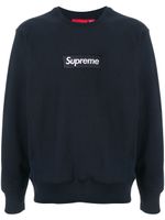 Supreme sweat à logo - Bleu - thumbnail