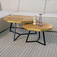 LABEL51 Salontafel - 1404 Figure - Rough - Mangohout - 70 cm