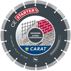 Carat CES3502000 Diamantzaagblad voor droogzagen - 350 x 20mm - Universeel - CES3502000