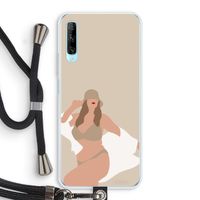 One of a kind: Huawei P Smart Pro Transparant Hoesje met koord