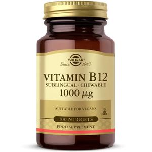 Solgar Vitamin B12 1000 mcg Eén vitamine