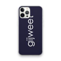 Gijweet: iPhone 12 Pro Max Transparant Hoesje