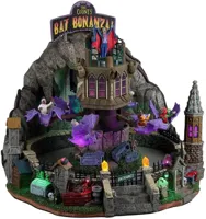 Lemax the count&apos;s bat bonanza bewegend huisje Spooky Town 2022