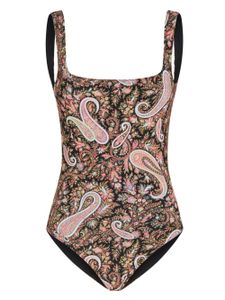 ETRO maillot de bain à motif cachemire - Noir