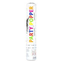 Confetti popper wit 28 cm