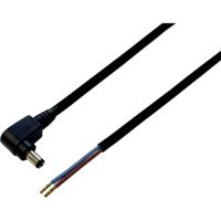 BKL Electronic Laagspannings-aansluitkabel Laagspanningsstekker - Open kabeleinde 5.5 mm 2.5 mm 2.00 m 1 stuk(s)