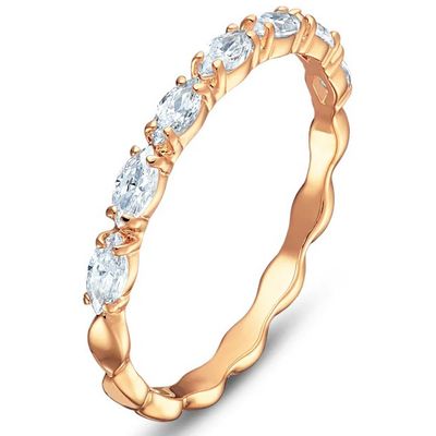 Swarovski 5366583 Ring Vittore Marquise rosekleurig Maat 52