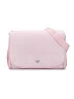 Emporio Armani Kids sac à langer à plaque logo - Rose - thumbnail