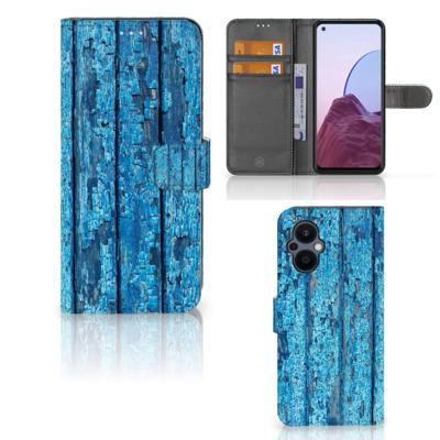 OPPO Reno 8 Lite | OnePlus Nord N20 | Book Style Case | Wood Blue