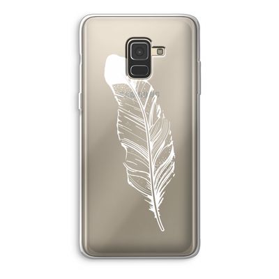 Pluim: Samsung Galaxy A8 (2018) Transparant Hoesje