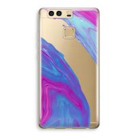 Zweverige regenboog: Huawei P9 Transparant Hoesje