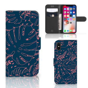 Apple iPhone X | Xs Hoesje Palm Leaves