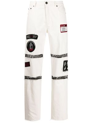 Haculla jean Eternal Salvation à coupe droite - Blanc