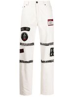 Haculla jean Eternal Salvation à coupe droite - Blanc