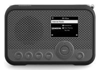 Sangean WFR-39 Zakradio met internetradio Internet, DAB, VHF (FM) Internetradio, FM, WiFi Spotify, Wekfunctie, Oplaadbaar Grijs, Zwart