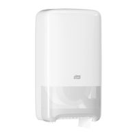 Tork 557500 toiletpapierhouder Wit Kunststof Toiletpapierdispenser (bulk) - thumbnail