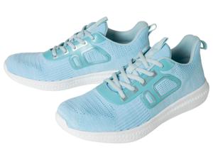 CRIVIT Dames sport- en vrijetijdsschoen, met memory foam (40, Blauw)