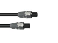 SOMMER CABLE Speaker cable Speakon 2x4 5m bk