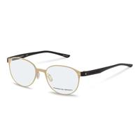 Uniseks Brillenframe Porsche P8345-C-5218 Gouden Ø 52 mm